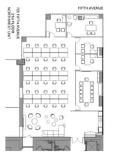 721-725 5th Ave, New York, NY à louer Plan d’étage- Image 1 de 4