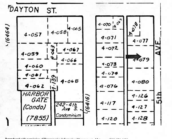 228 5th Ave S, Edmonds, WA à louer - Plan cadastral - Image 2 de 4