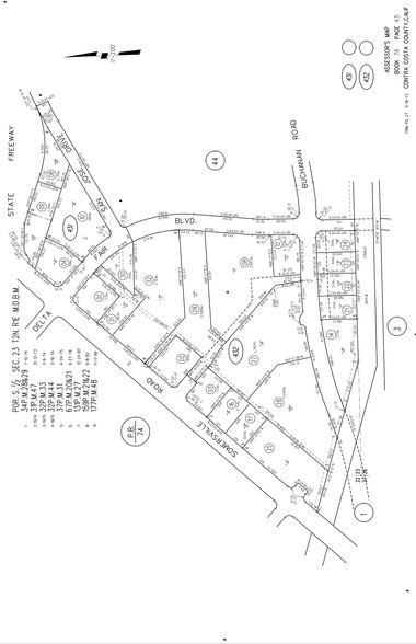 2339 Buchanan Rd, Antioch, CA for lease - Plat Map - Image 2 of 2