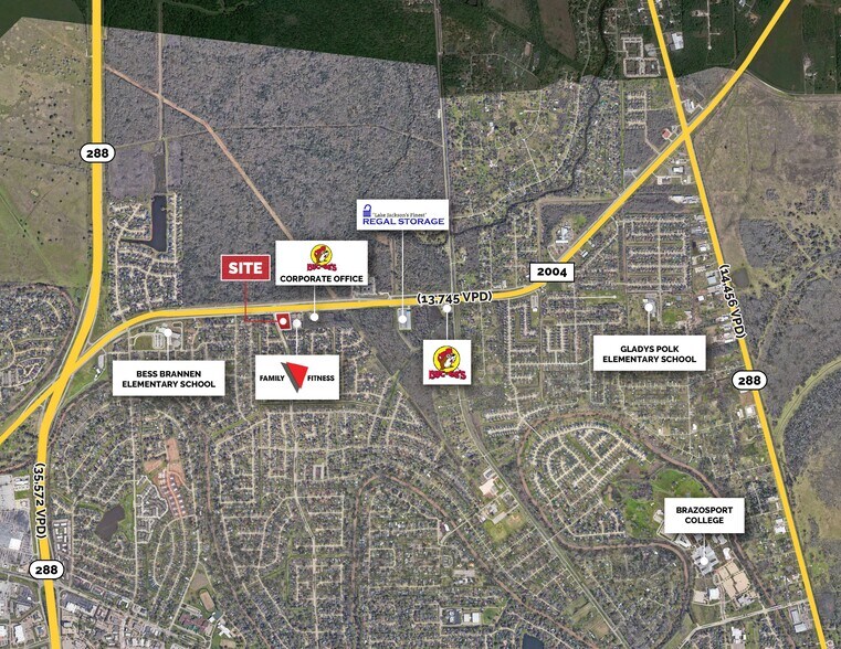 FM 2004, Lake Jackson, TX for sale - Building Photo - Image 1 of 5