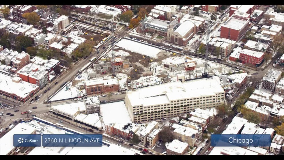 2376-2380 N Lincoln Ave, Chicago, IL à louer - Vidéo aérienne - Image 2 de 17