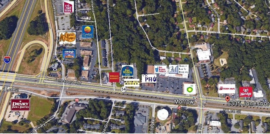 6319-6335 Jonesboro Rd, Morrow, GA for lease - Aerial - Image 2 of 2