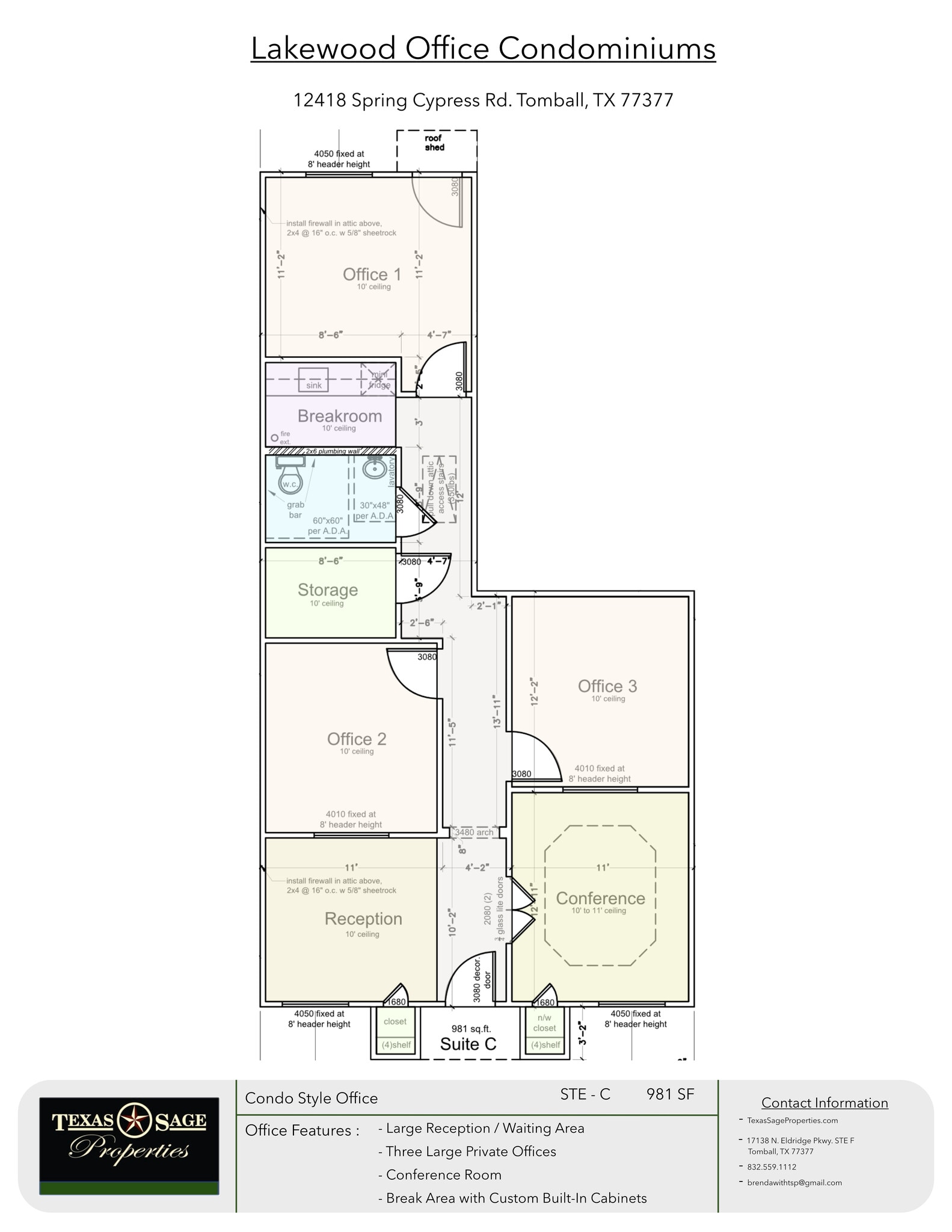 12410 Spring Cypress Rd, Tomball, TX for lease Building Photo- Image 1 of 1
