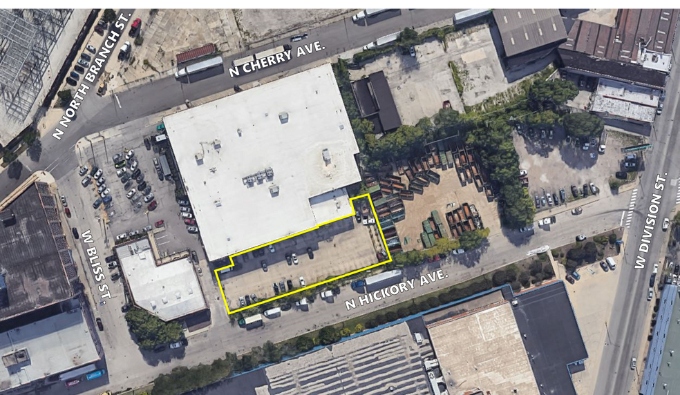 1112 Hickory, Chicago, IL for sale - Aerial - Image 2 of 4
