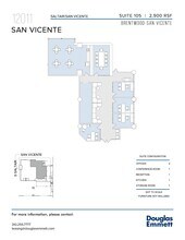 12011 San Vicente Blvd, Los Angeles, CA for lease Floor Plan- Image 1 of 1