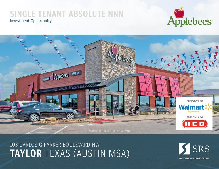 103 Carlos G Parker Blvd, Taylor, TX for lease - Primary Photo - Image 1 of 14
