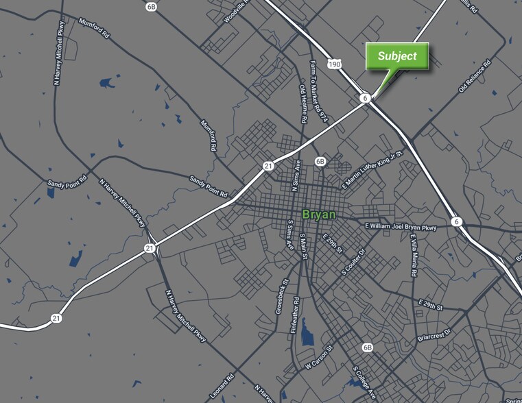 3409 E State Highway 21, Bryan, TX à louer - Aérien - Image 2 de 7