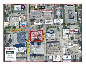 3601 Kirby Dr, Houston, TX for lease Aerial- Image 2 of 3