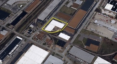 4242 Bf Goodrich Blvd, Memphis, TN - Aérien  Vue de la carte