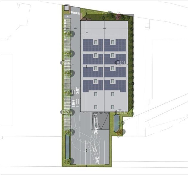 Industriel dans Louvres à vendre - Plan de site - Image 2 de 3