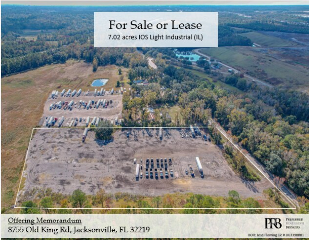 Plus de détails pour 8755 Old Kings Rd, Jacksonville, FL - Terrain à vendre