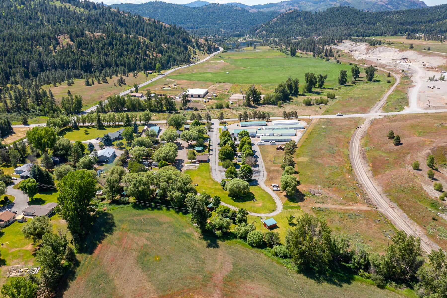 8 W Curlew Lake Rd, Republic, WA à vendre Aérien- Image 1 de 1