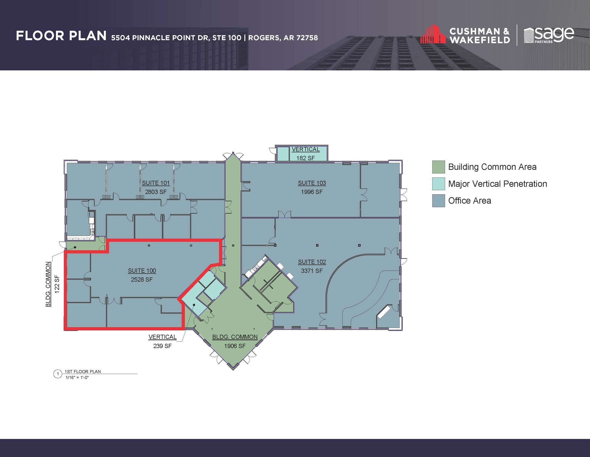 5504 Pinnacle Point Dr, Rogers, AR à louer Plan d’étage- Image 1 de 1