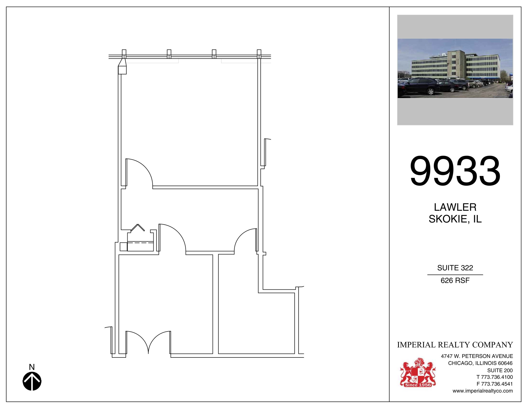 9933 Lawler Ave, Skokie, IL for lease Site Plan- Image 1 of 7