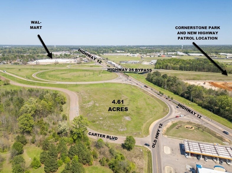 4.61 acres at NW quadrant of Hwy 12 and Hwy 25, Starkville, MS for sale - Other - Image 2 of 9