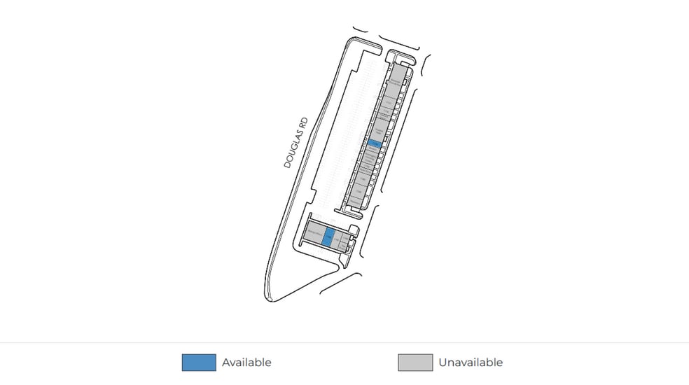 1100-1148 Douglas Rd, Oswego, IL for lease - Site Plan - Image 2 of 6