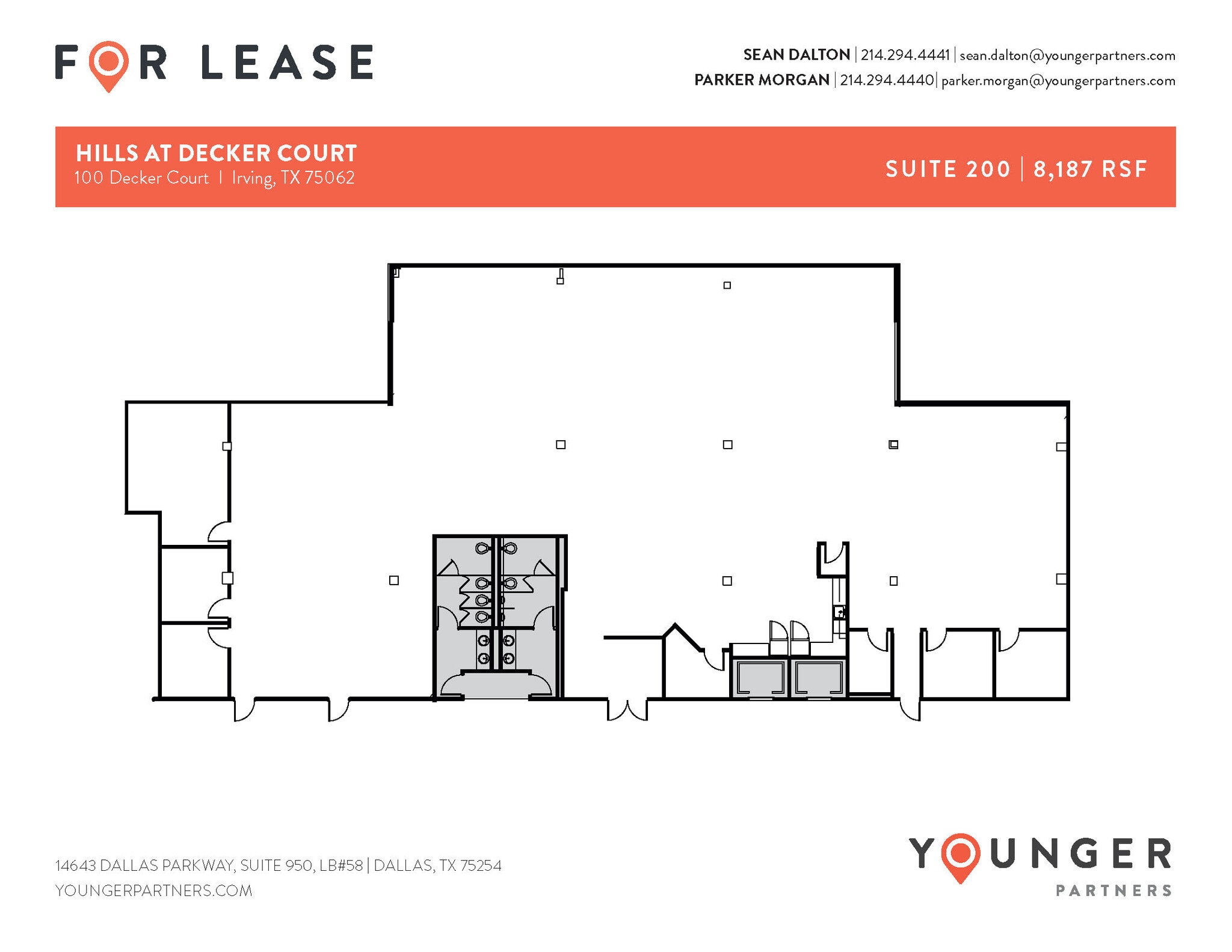 100 Decker Ct, Irving, TX for lease Floor Plan- Image 1 of 2