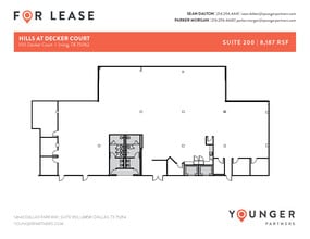 100 Decker Ct, Irving, TX for lease Floor Plan- Image 1 of 2