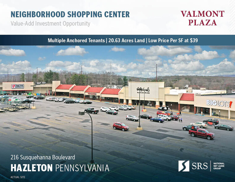 210-290 Susquehanna Blvd, West Hazleton, PA for sale - Building Photo - Image 1 of 1