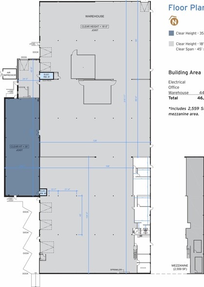 679 Aldford Ave, Delta, BC for lease - Floor Plan - Image 3 of 6