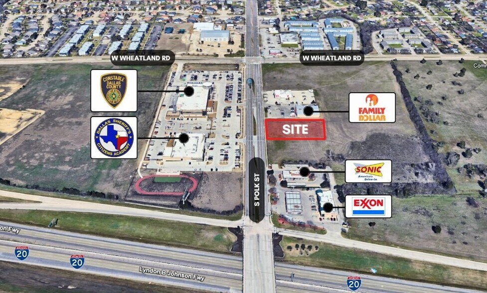 8602 Polk Street, Dallas, TX à vendre - Photo du bâtiment - Image 2 de 2