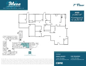 1930 S Alma School Rd, Mesa, AZ for lease Floor Plan- Image 1 of 8