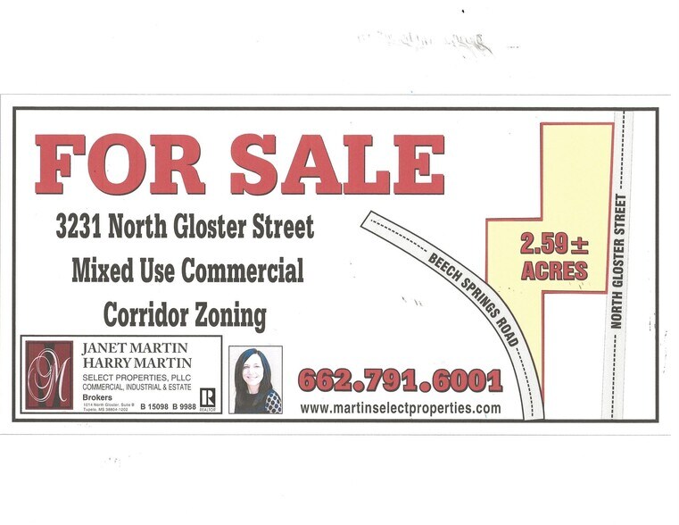 3231 N Gloster St, Tupelo, MS for sale - Building Photo - Image 1 of 3