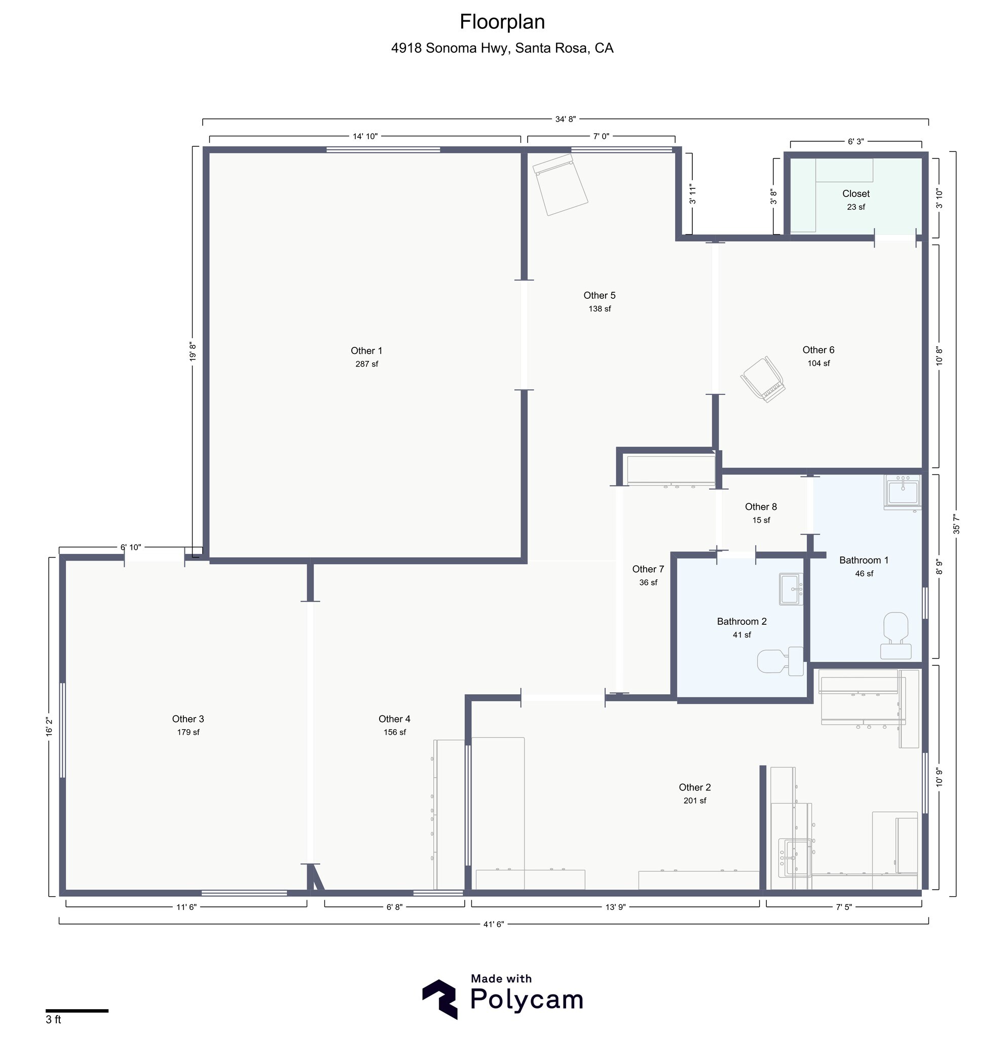 4918 Sonoma Hwy, Santa Rosa, CA à louer Plan de site- Image 1 de 9