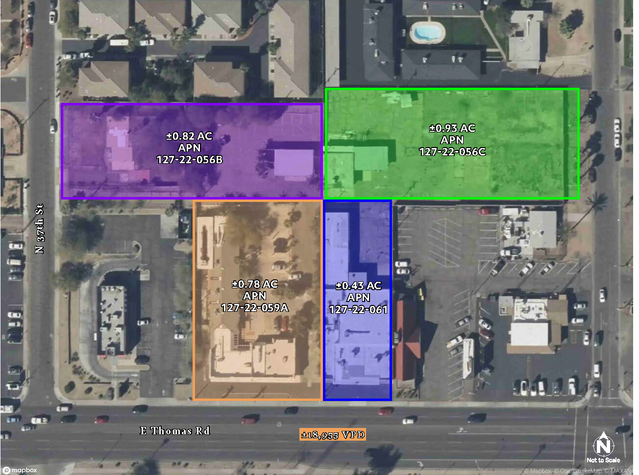 Redevelopment Opportunity portfolio of 4 properties for sale on LoopNet.ca Aerial- Image 1 of 11