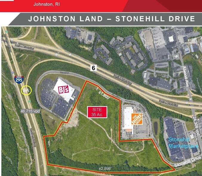Stonehill, Johnston, RI à vendre - Aérien - Image 1 de 2