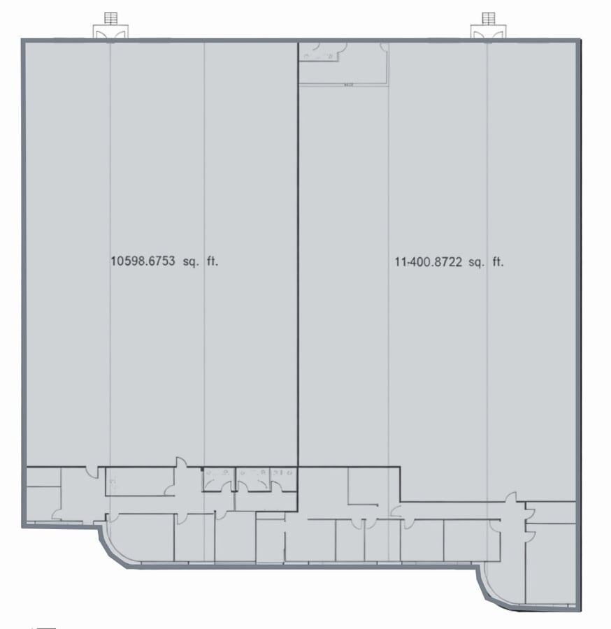 7524-7550 Ch De La Côte-de-Liesse, Montréal, QC H4P 1A9 - Unité 7540 -  - Plan d’étage - Image 1 of 5