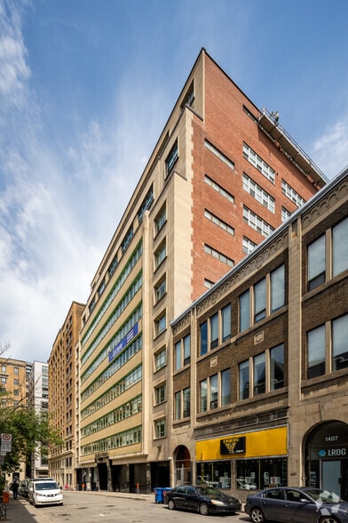 1425-1435 Rue Saint-Alexandre, Montréal, QC à louer - Photo du bâtiment - Image 2 de 4
