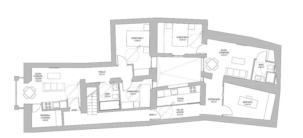 Moret, Caceres, Parte, 12, Cáceres, Cáceres for sale - Floor Plan - Image 1 of 3