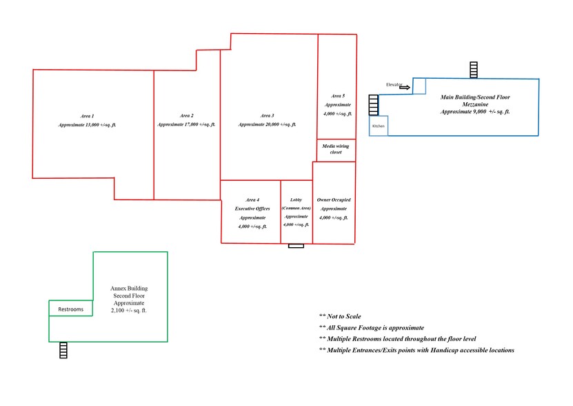 925 Oak St, Scranton, PA for lease - Floor Plan - Image 2 of 3