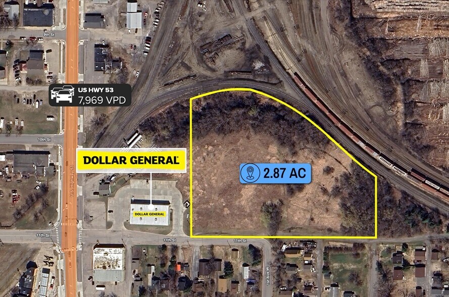 adj. to 1025 3rd Avenue Ave, International Falls, MN à vendre - Photo du bâtiment - Image 2 de 5