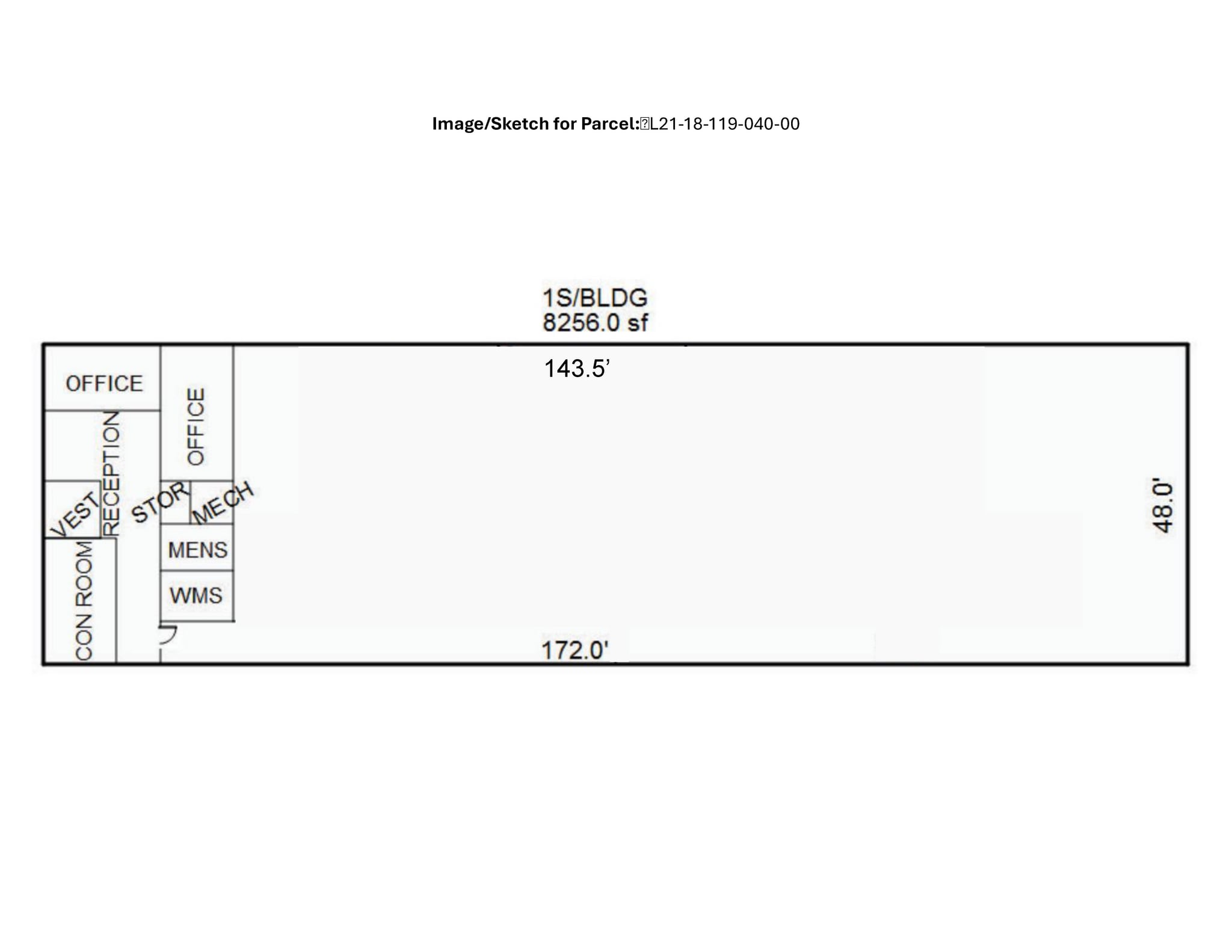 877 Whitney Dr, Lapeer, MI for lease Floor Plan- Image 1 of 1