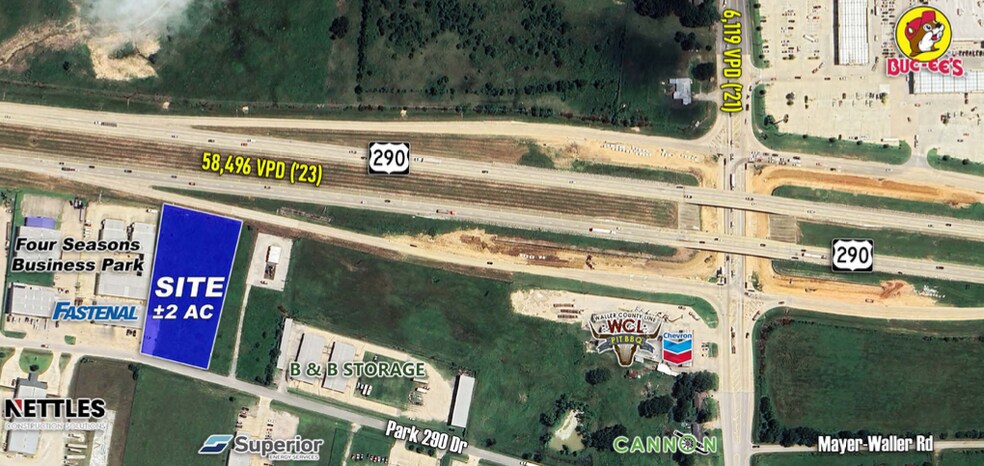 US 290 @ Park 290 Drive, Waller, TX à vendre - Photo du bâtiment - Image 1 de 1