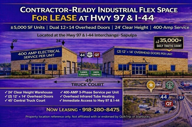 More details for 1216 10th St, Sapulpa, OK - Industrial for Lease