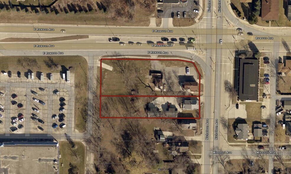 7115-7123 S Pennsylvania Ave, Oak Crk, Oak Creek, WI à vendre - Aérien - Image 1 de 2