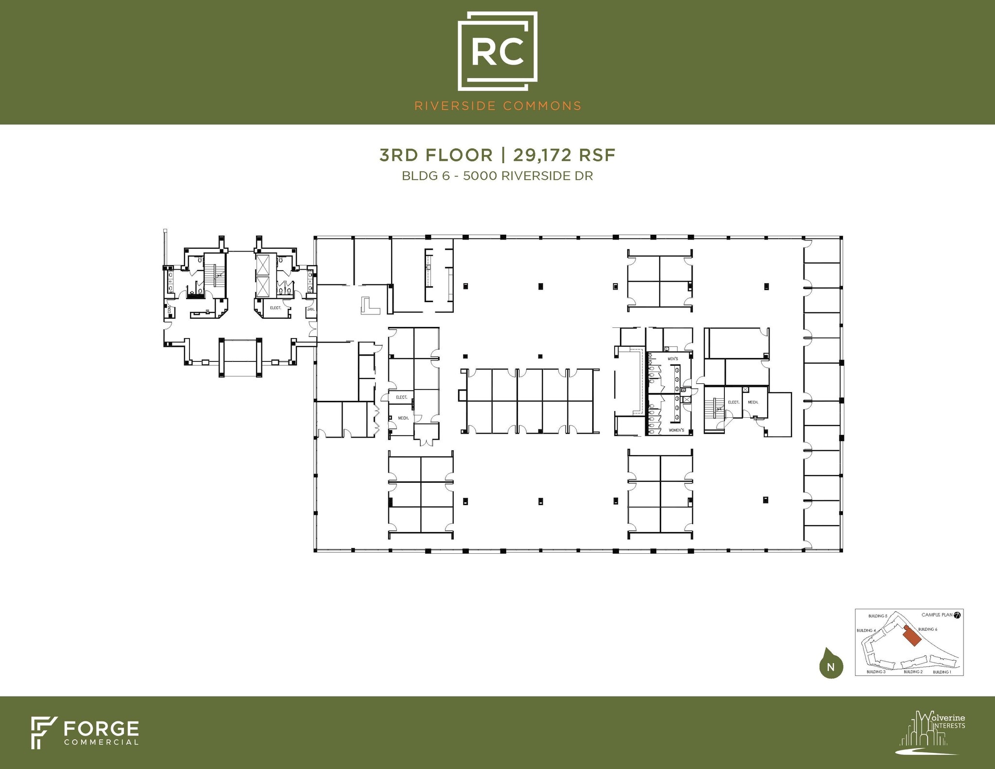 5020 Riverside, Irving, TX à louer Plan d’étage- Image 1 de 1