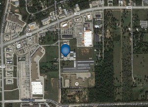 33300 Egypt Ln, Magnolia, TX - aerial  map view