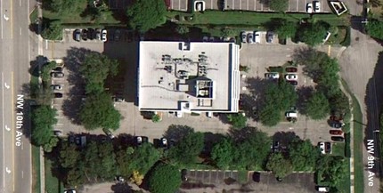 1590 NW 10th Ave, Boca Raton, FL - aerial  map view