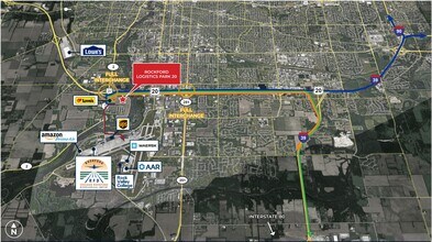 US Hwy 20 & IL Rt 2, Rockford, IL à louer Carte- Image 2 de 3
