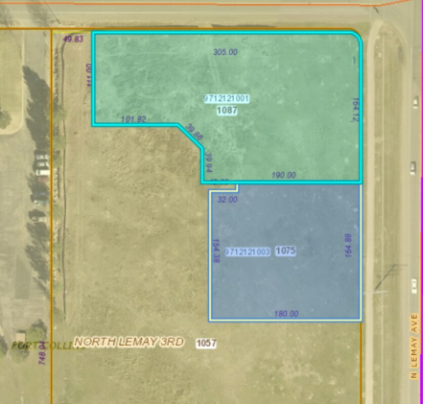 1025 Buckingham st, Fort Collins, CO à vendre Aérien- Image 1 de 6