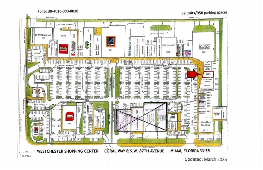 8479-8621 Coral Way, Miami, FL for lease - Building Photo - Image 2 of 3