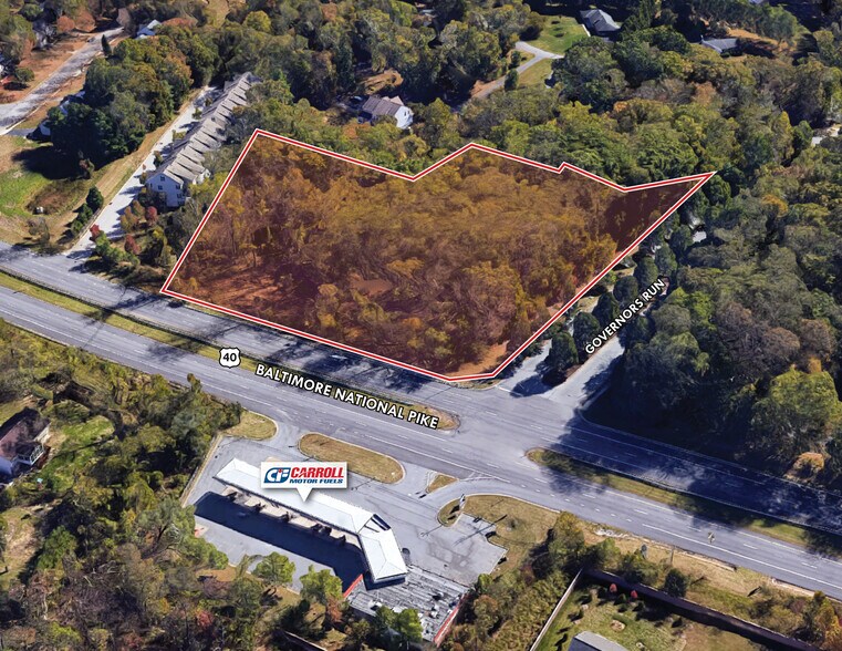 Governors Run & Baltimore National Pike, Ellicott City, MD for sale - Aerial - Image 2 of 2