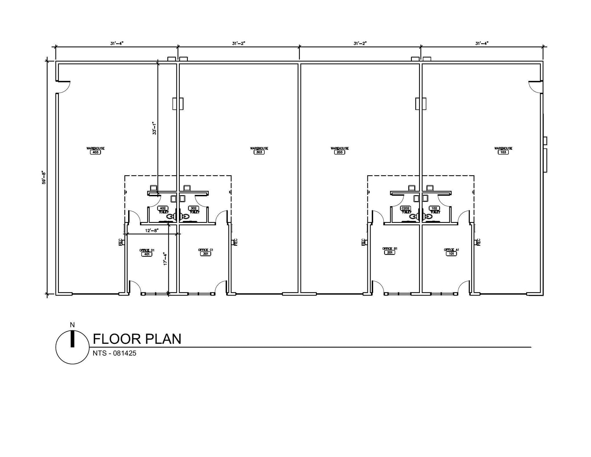 921 N Fiske, Spokane, WA à louer Plan d’étage- Image 1 de 1