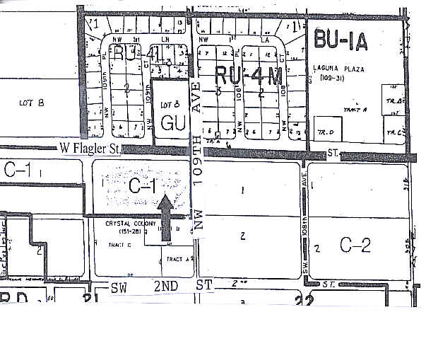 10900 W Flagler St, Miami, FL à louer - Plan cadastral - Image 2 de 8