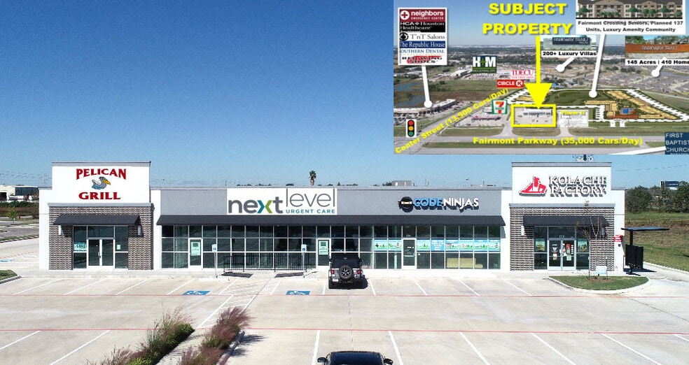 7315 Fairmont Pkwy, Pasadena, TX à louer - Photo du bâtiment - Image 2 de 13