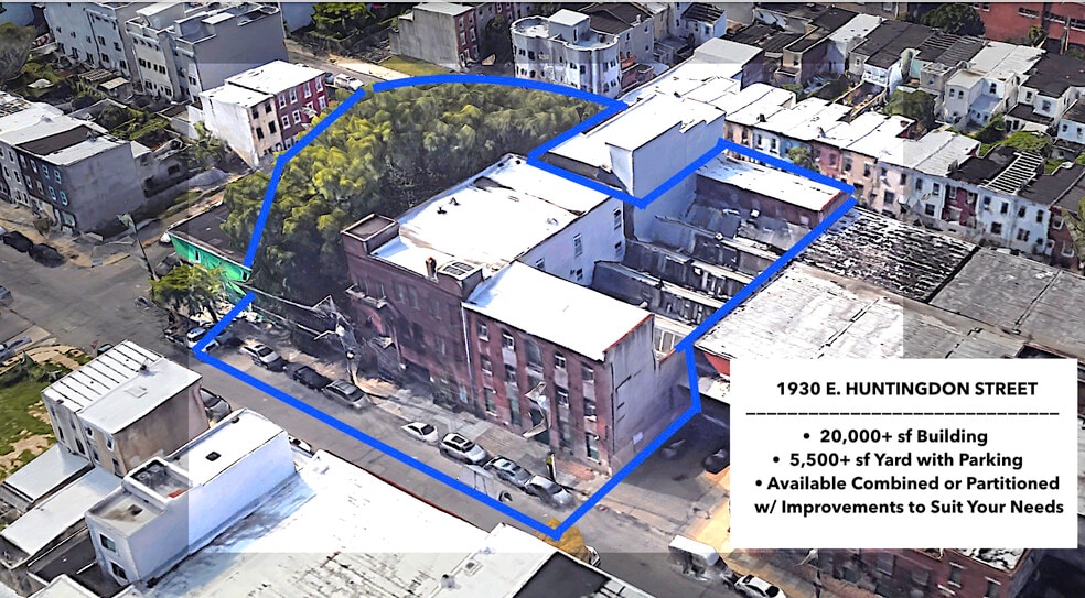 1930 E Huntingdon St, Philadelphia, PA for lease - Primary Photo - Image 1 of 1